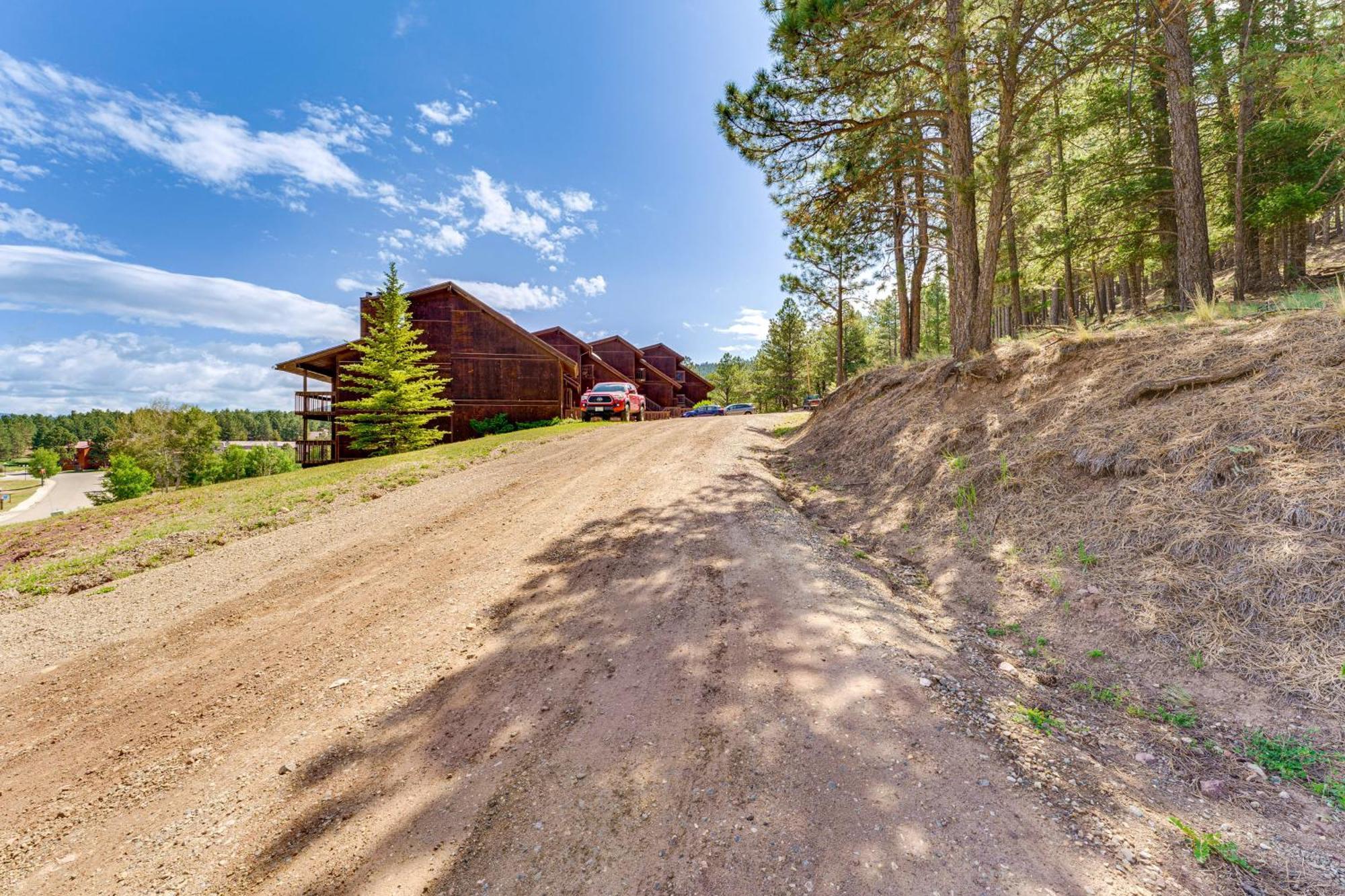 Angel Fire Mountain Condo Steps To Ski Resort! Dış mekan fotoğraf